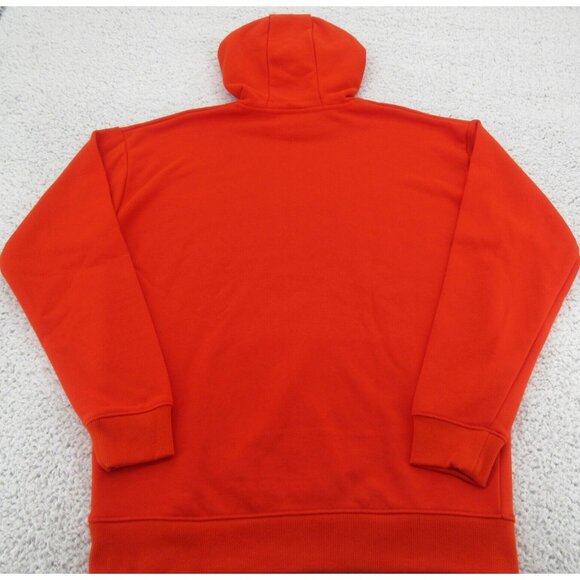 Under Armour UA Project Rock Hoodie Mens Size Medium Orange NEW - Picture 6 of 9